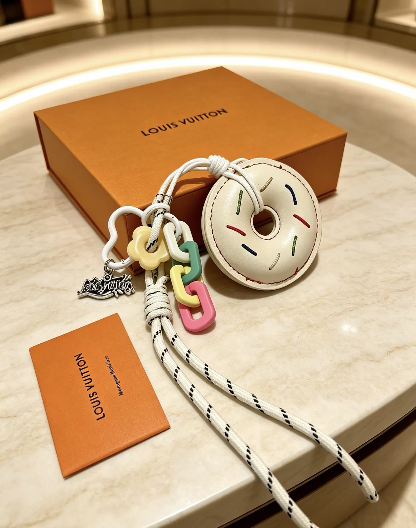 Louis Vuitton Donut Keychain Louis Vuitton Donut Keychain